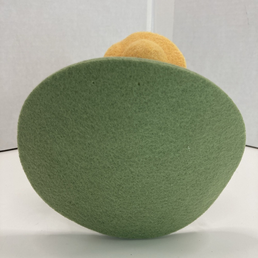 Target Bullseye 2022 Felt Fabric Turkey Green Shaded Hat Thanksgiving Fall Decor - Picture 5 of 11